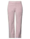 True Nyc Woman Pants Pink Size 28 Cotton, Elastane