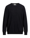 Brooksfield Man Sweater Slate Blue Size 48 Wool, Polyester, Silk