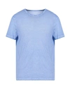 Majestic Filatures Man T-shirt Light Blue Size L Cotton