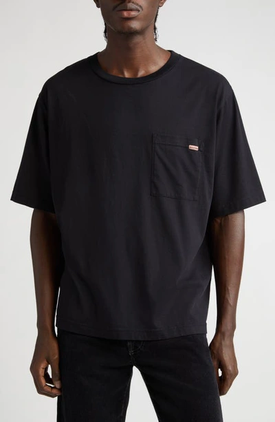 ACNE STUDIOS TAG DETAIL POCKET T-SHIRT