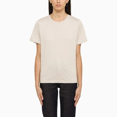 Calvin Klein Women's Fine Knit Mock Neck T-shirt In Grey
