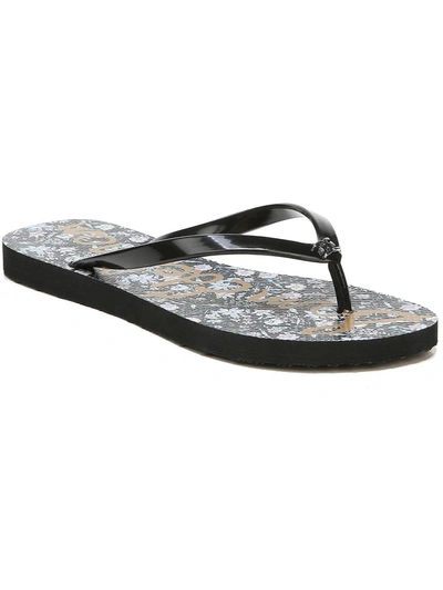 Sam Edelman Skye Womens Logo Slip On Flip-flops In Multi