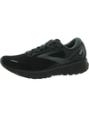 Brooks Women's Ghost 14 Wide Width Running Sneakers From Finish Line In Black