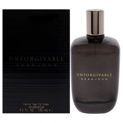 Sean John Unforgivable For Men 4.2 oz Edt Spray In Beige