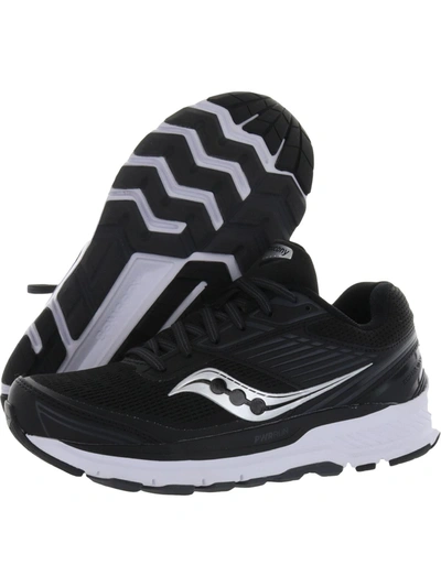 Saucony Echelon 8 Womens Performance Fitness Running Shoes In Black