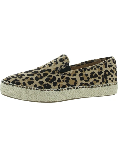 Dr. Scholl's Shoes Far Out Womens Faux Suede Slip On Espadrilles In Multi