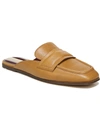 Franco Sarto Duval Womens Laceless Slip On Mules In Brown