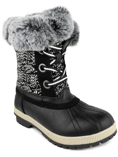 London Fog Milly Womens Cold Weather Snow Winter & Snow Boots In Multi