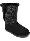 SUGAR MARTY WOMENS FAUX SUEDE COLD WEATHER WINTER & SNOW BOOTS