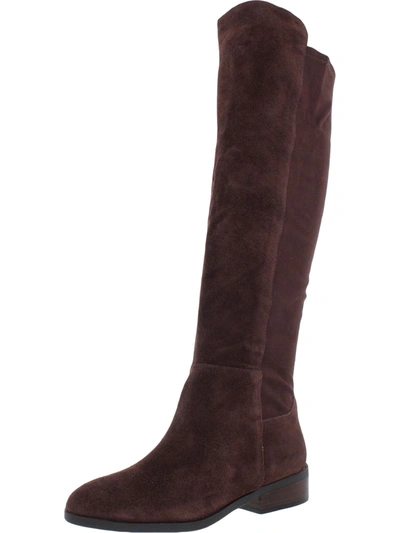 Lucky Brand Calypso Womens Suede Wide Calf Over-the-knee Boots In Multi