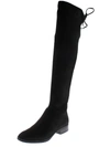 Circus By Sam Edelman Peyton Womens Faux Suede Knee-high Riding Boots In Black