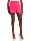 Milly Womens Pocket Button High-waist Shorts In Multi