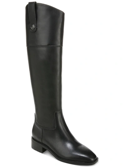 SAM EDELMAN DRINA WOMENS LEATHER RIDING KNEE-HIGH BOOTS