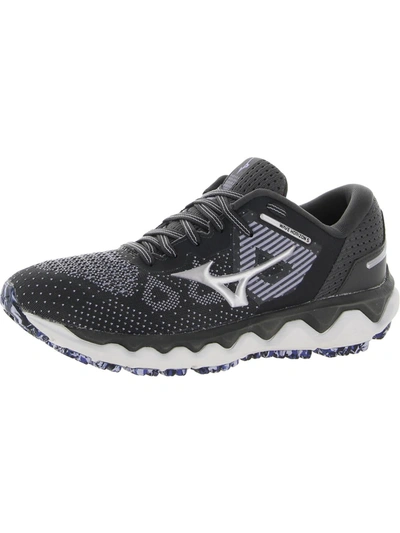 Mizuno Womens Gym Fitness Athletic And Training Shoes In Black