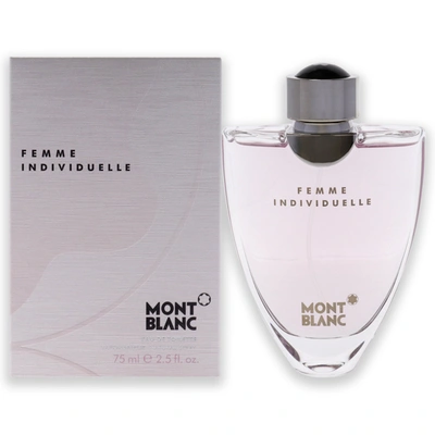 Mont Blanc Individuelle By  For Women - 2.5 oz Edt Spray In Pink