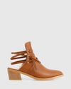 Belle & Bloom Can't Be Tamed Open Back Boot In Tan