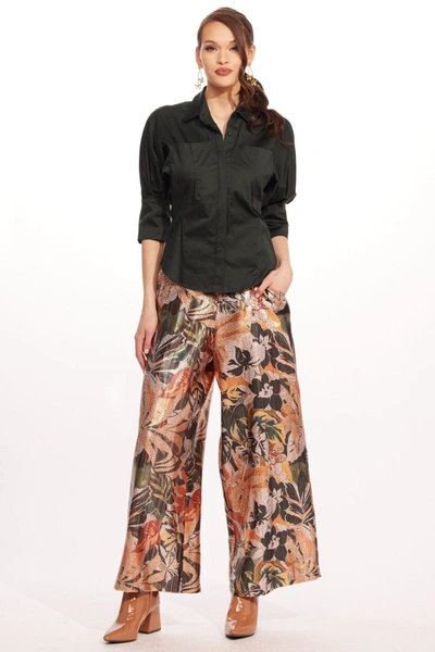 Eva Franco Hepburn Pant In Brown