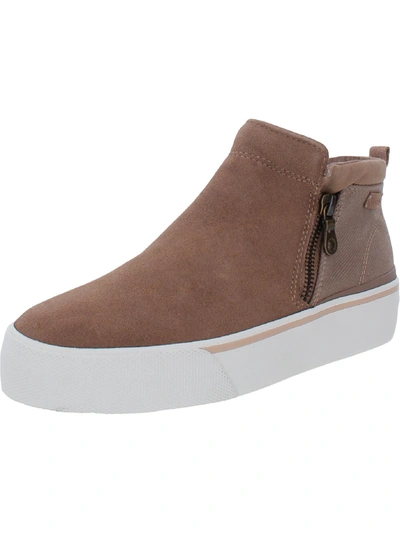 Keds Womens Suede Ankle Ankle Boots In Beige