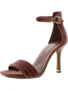 Kenneth Cole New York Hart Sandal Womens Leather Open Toe Pumps In Red