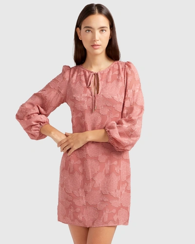Belle & Bloom Kiss The Stars Dress In Dusty Rose