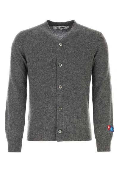 Comme Des Garçons Play Comme Des Garcons Play Knitwear In Grey