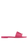 Dolce & Gabbana Slides With Logo In Pink