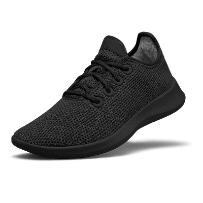 Allbirds Tree Dasher Sneaker In Jet Black