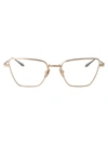 Akoni Vega Glasses In Brushed White Gold-black Rhodium