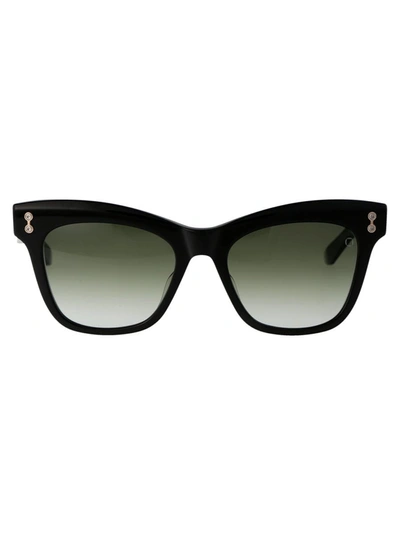 Akoni Sunglasses In Black W/g-15 Grad