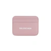 Balenciaga Cash Card Holder In Powder_pink_l_white