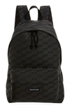 Balenciaga Bb Monogram Backpack In Black