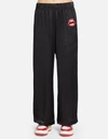 Lauren Moshi Martina Red Open Lip In Black