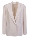 Norma Kamali Easy Fit Single-breasted Jacket In White