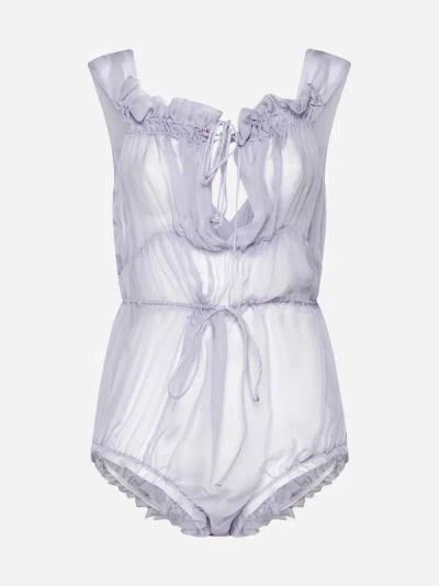 Maison Margiela Top In Lilac