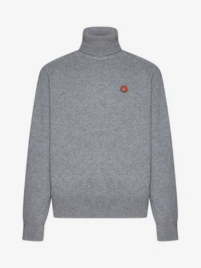 Kenzo Pullover In Pearl Grey