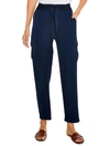NIC + ZOE WOMENS BELTED RELAXED STRAIGHT LEG PANTS