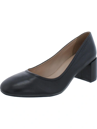 Naturalizer Rebecca Womens Comfort Insole Slip On Pumps In Black