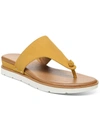 STYLE & CO EMMA WOMENS FAUX LEATHER THONG FLAT SANDALS