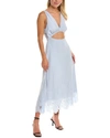 Simkhai Danica Maxi Dress In Blue