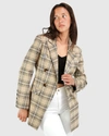 BELLE & BLOOM TOO COOL FOR WORK PLAID BLAZER