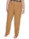 CALVIN KLEIN PLUS WOMENS LOW RISE TAPERED ANKLE PANTS