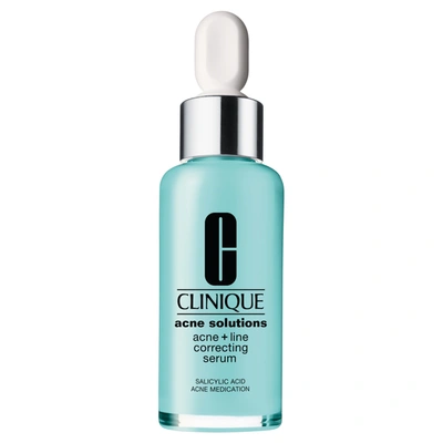 CLINIQUE ACNE SOLUTIONS ACNE + LINE CORRECTING SERUM