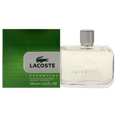 Lacoste Essential By  For Men - 4.2 oz Edt Spray In Black