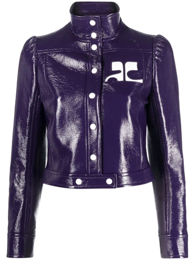 Courrèges Jacket In Purple