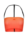 Courrèges Straps For Adjustable Sleeve Length In Orange
