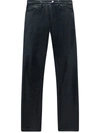 Courrèges Reversed Vinyl Pants In Black