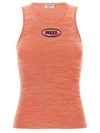 Pucci Logo Top Tops Fuchsia In Pink