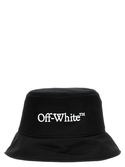 Off-white Bucket Hat 'ny Logo' In Black