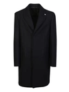 Alyx Wool Blend Coat In Black