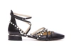 Jimmy Choo Celestia 25 Sandals In Black Leather In Black